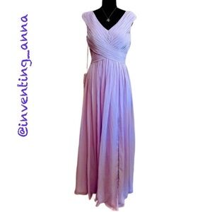 JJs House Lilac Sleeveless Gown